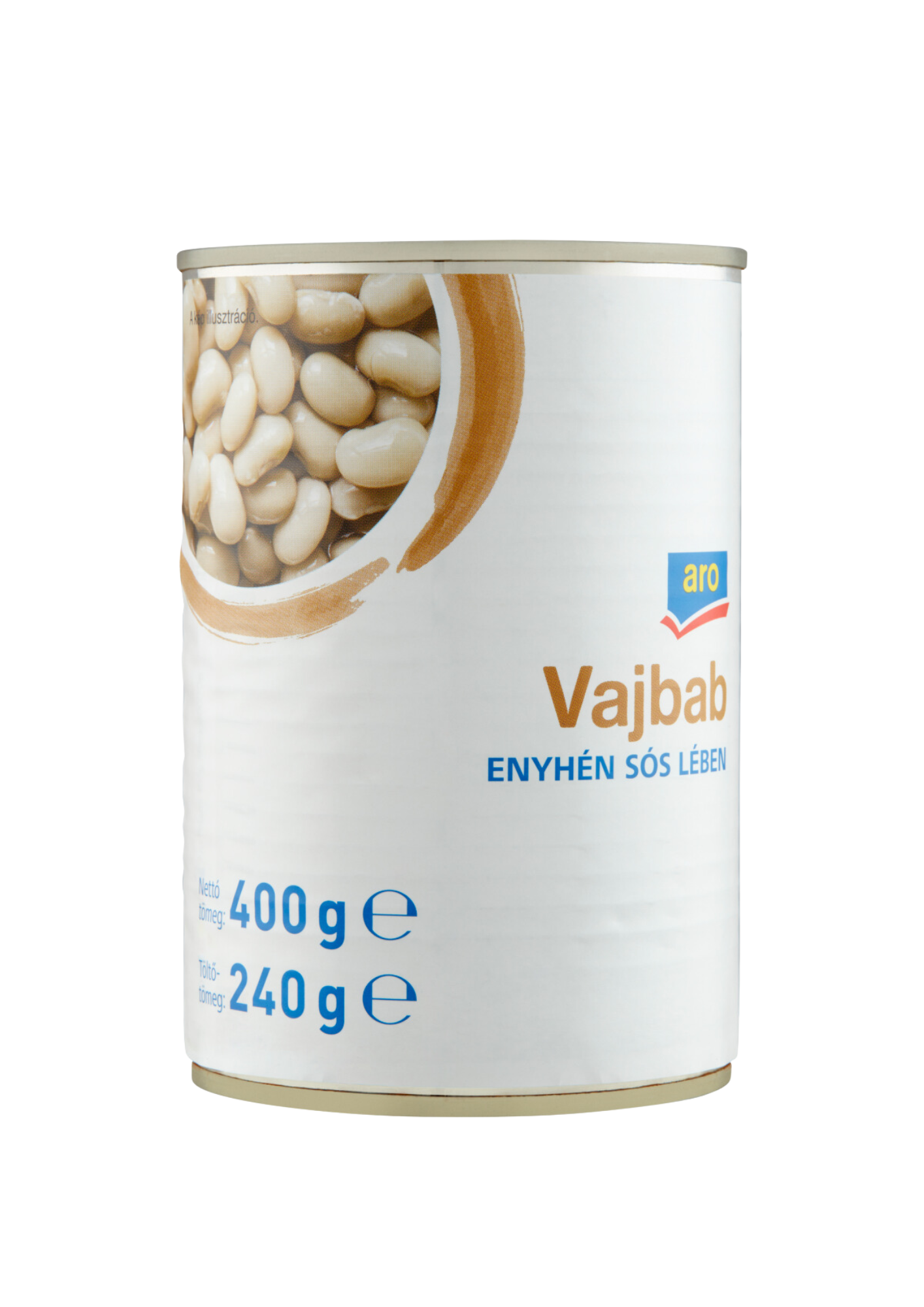 Aro Fehérbab 400g/240g